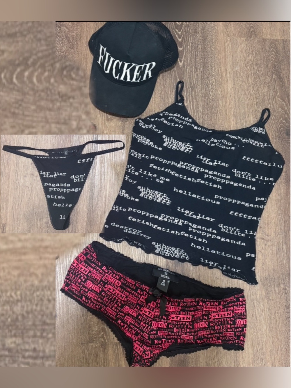 Lip Service Set Outfits 4 piece Lot